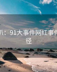 独家深扒：91大事件网红事件传播路径