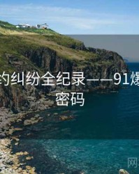 全面合约纠纷全纪录——91爆料流量密码