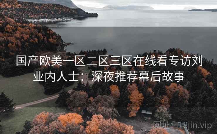 国产欧美一区二区三区在线看专访刘业内人士：深夜推荐幕后故事