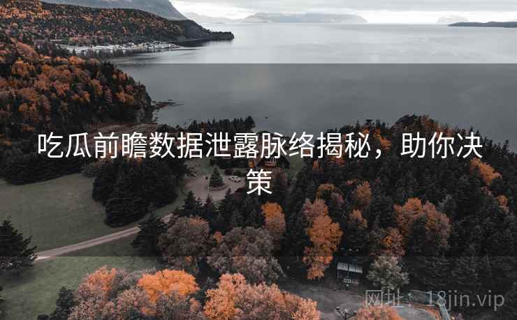 吃瓜前瞻数据泄露脉络揭秘，助你决策