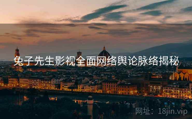 兔子先生影视全面网络舆论脉络揭秘