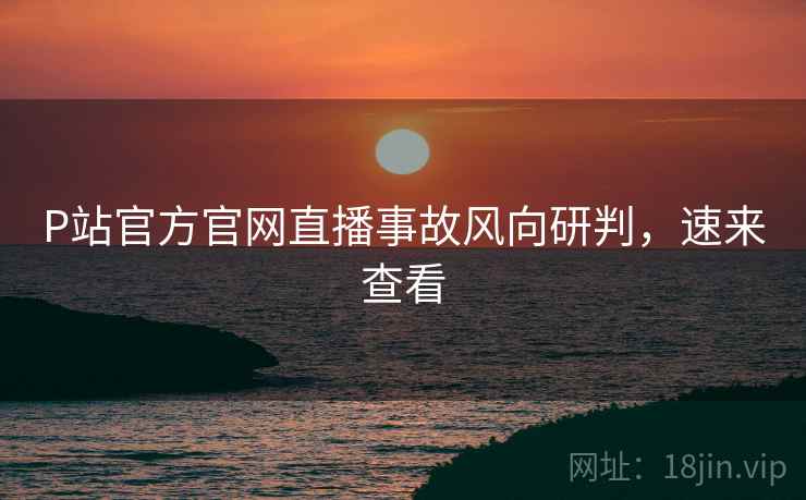 P站官方官网直播事故风向研判，速来查看